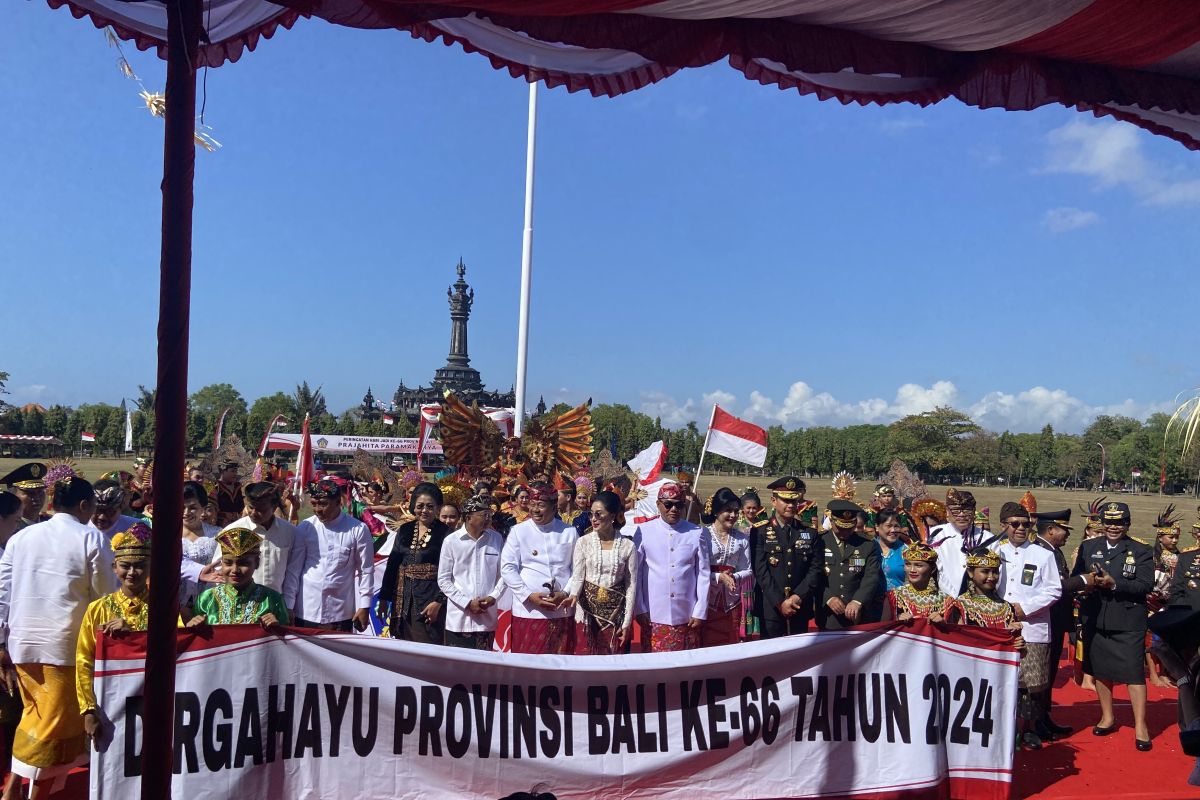 Pembangunan sumber daya manusia jadi sorotan di Hari Jadi Ke-66 Provinsi Bali