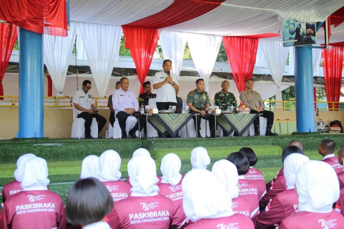 Wali Kota Tangerang sebut pengalaman jadi bekal anggota Paskibraka sukses