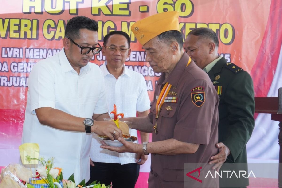 Pj Wali Kota Mojokerto sebut sinergisitas veteran kunci Indonesia Emas