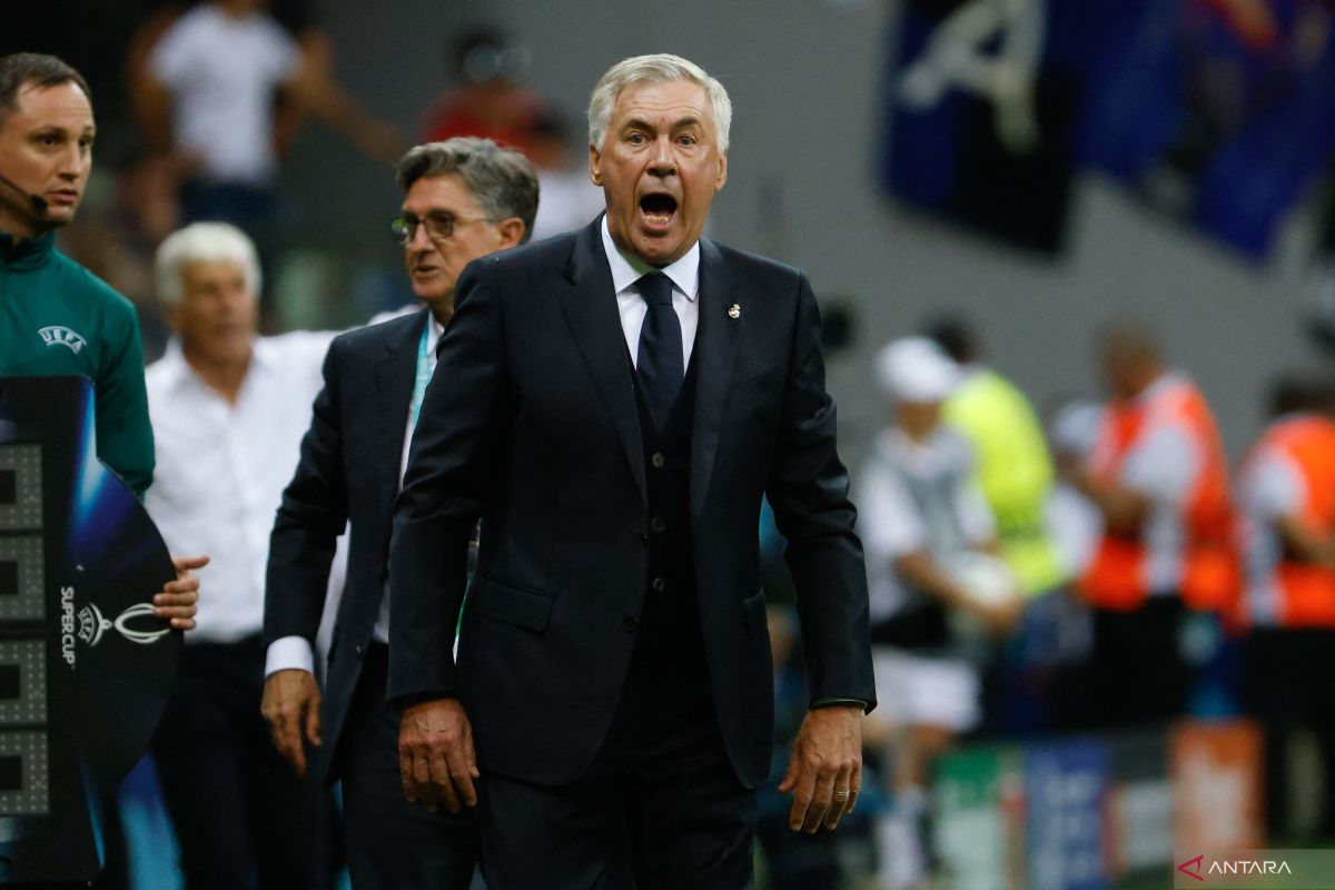 Carlo Ancelotti resmi catatkan 300 laga bersama Real Madrid