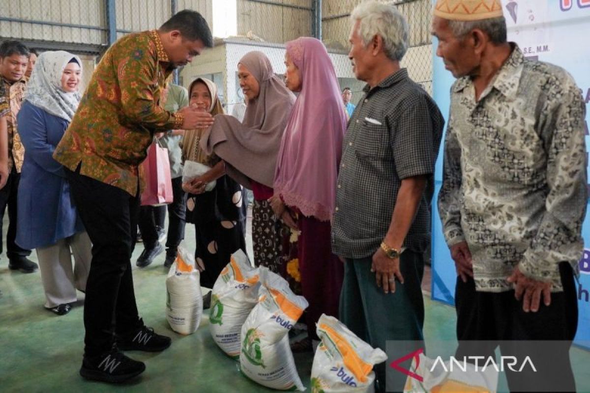 Wali Kota Medan:  Bantuan beras ringankan beban warga 81.569 KPM