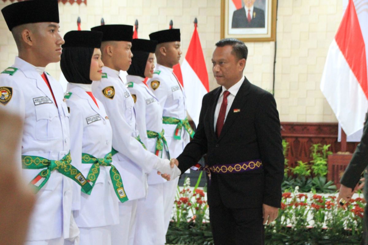 Paskibraka Jaksel diminta gelorakan kebangsaan hingga nasionalisme