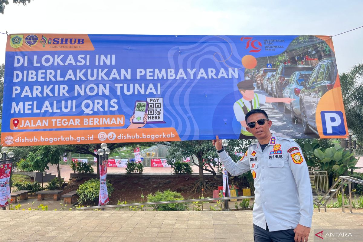 Dishub Bogor lakukan penataan parkir di kawasan Cibinong Raya