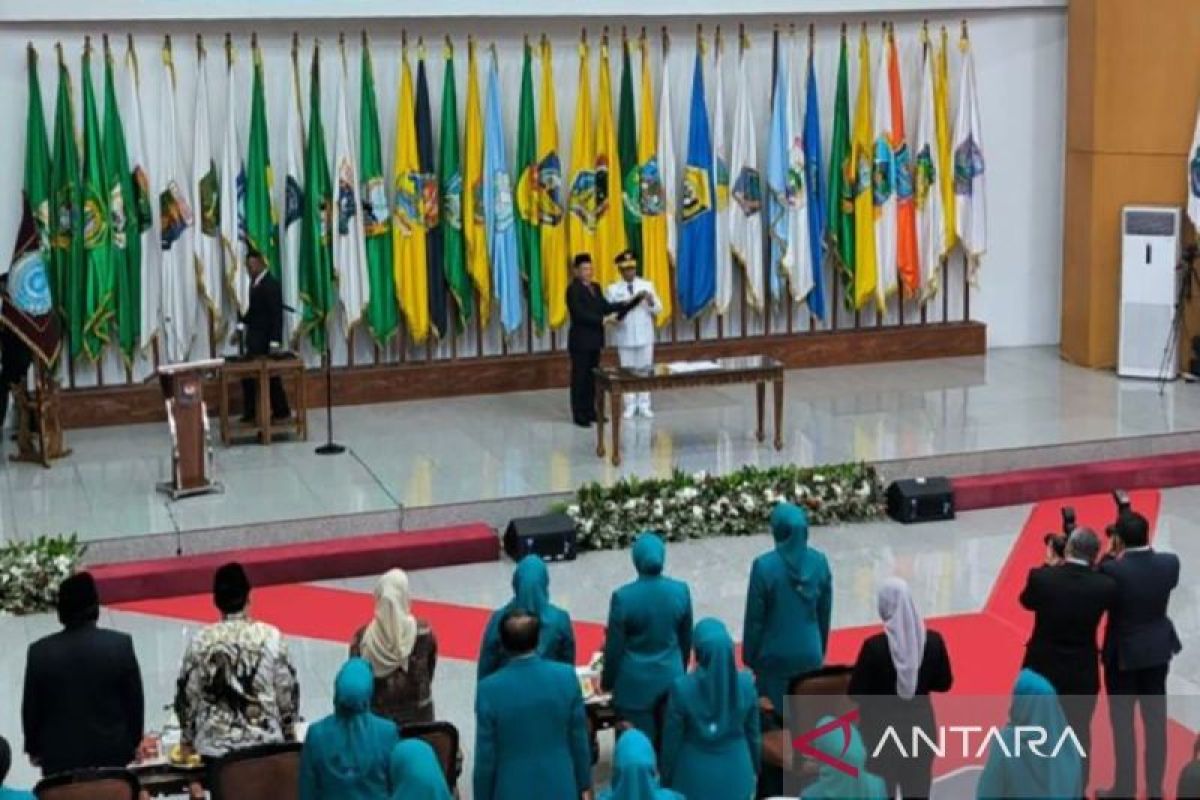 Mendagri lantik Penjabat Gubernur Riau Rahman Hadi gantikan Hariyanto