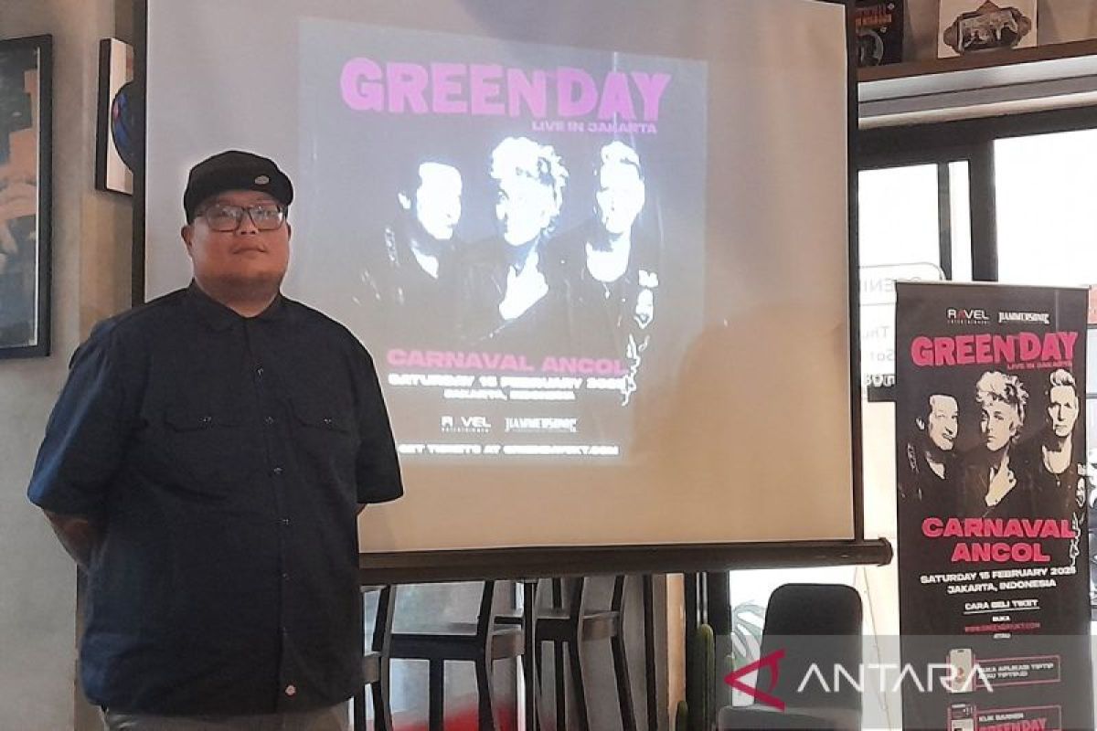 Green Day siap gelar konser di Jakarta pada Februari 2025