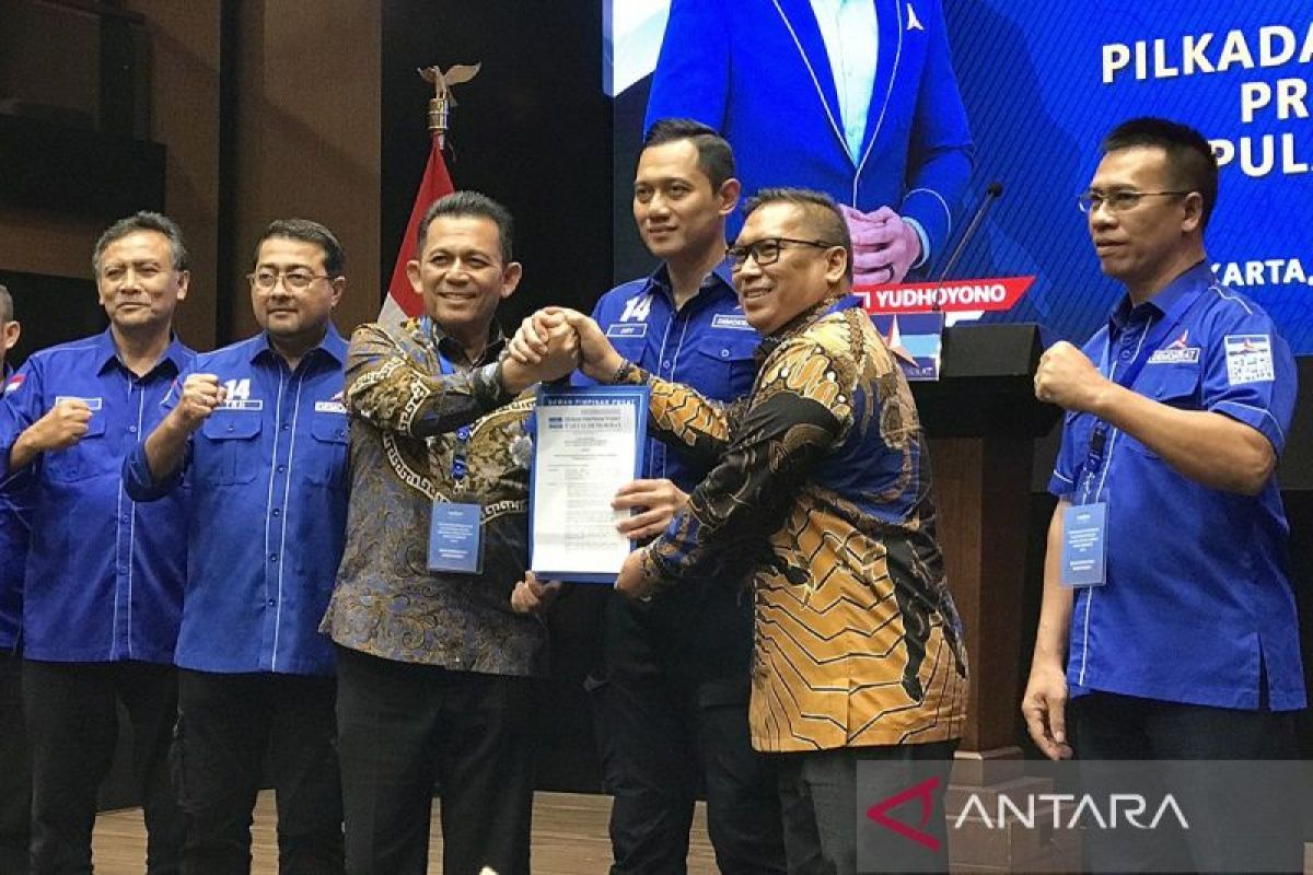 Demokrat gandeng parpol non-KIM pada Pilkada Kalteng, Kepri, Lampung