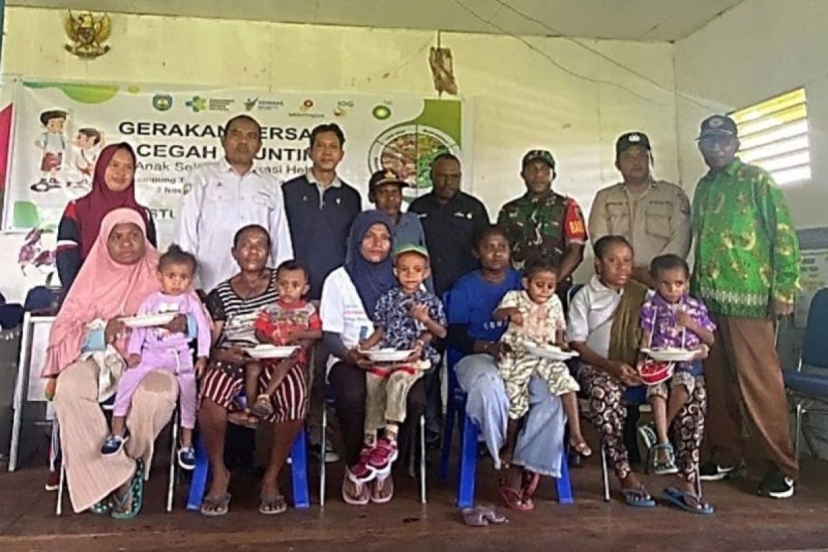 Upaya berkelanjutan menurunkan stunting di Distrik Tomu, Teluk Bintuni