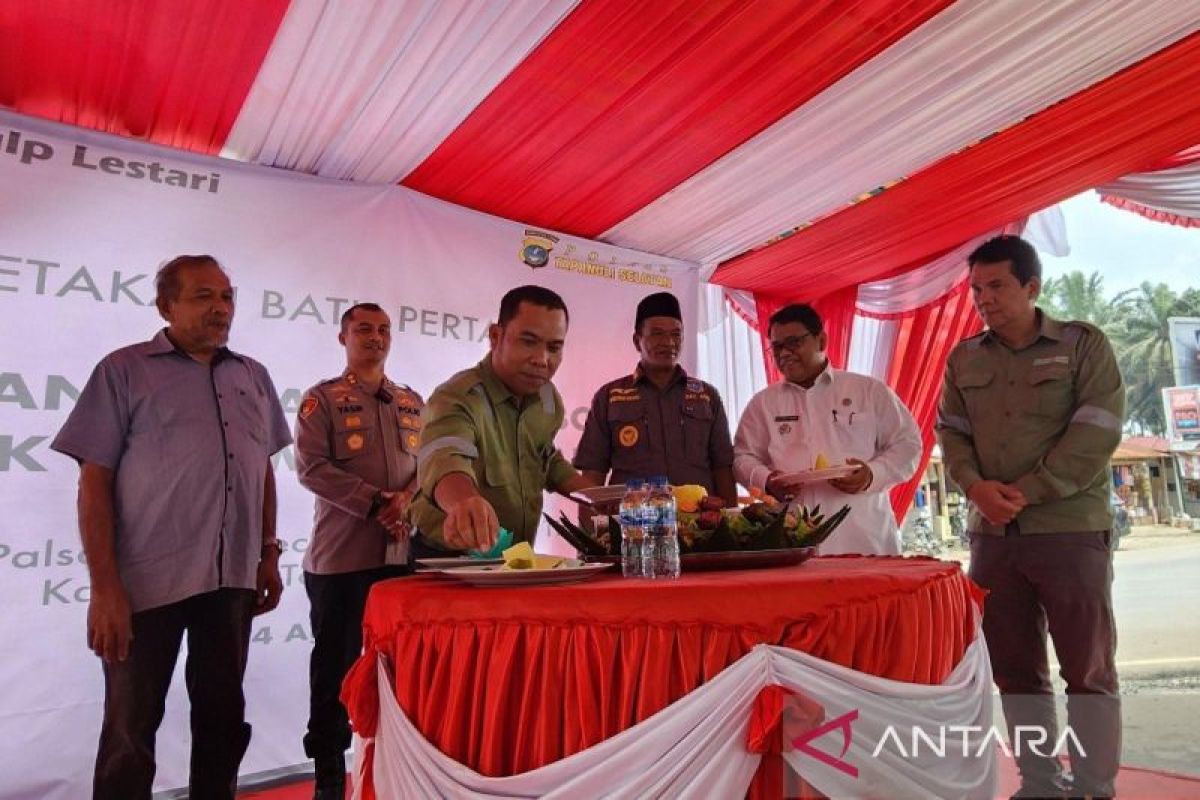 TPL bangun sumur bor di Tapanuli Selatan