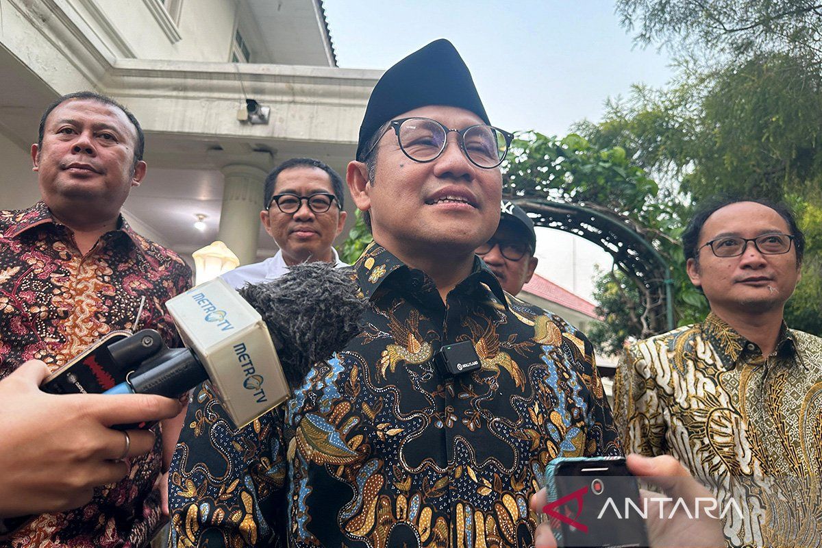 Cak Imin lapor Wapres Ma'ruf Amin soal hubungan PKB dengan PBNU