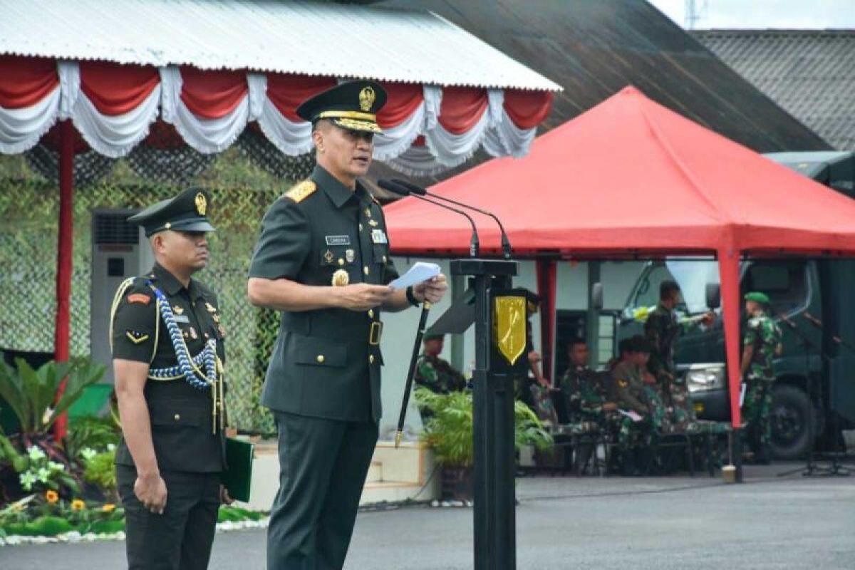 Pangdam XIII/Merdeka tutup Dikmata TNI AD 2024 di Bitung