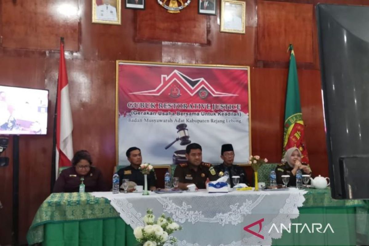 BMA Rejang Lebong selesaikan ratusan kasus melalui keadilan restoratif