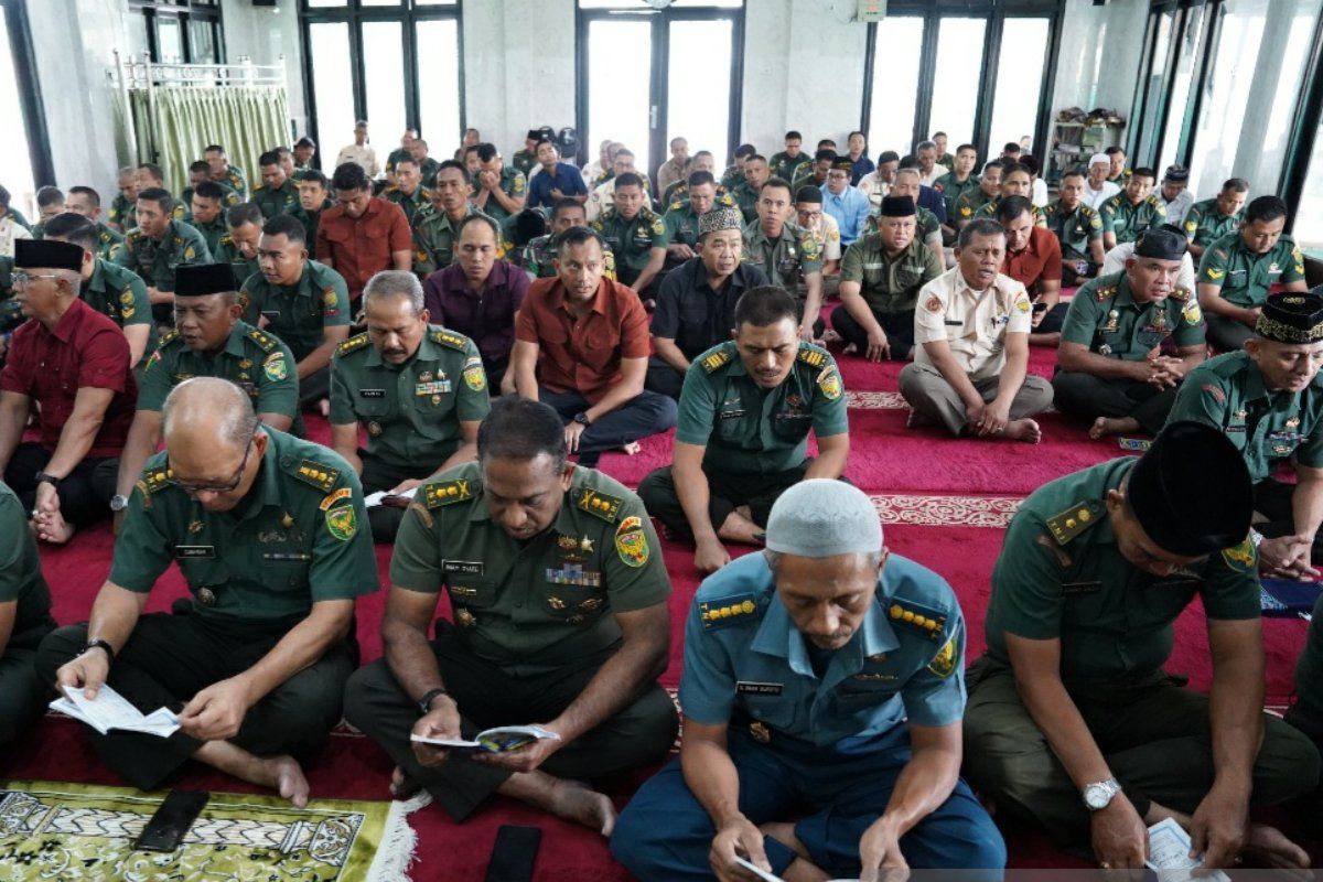 Kodam Sriwijaya gelar doa bersama jelang peringatan HUT RI