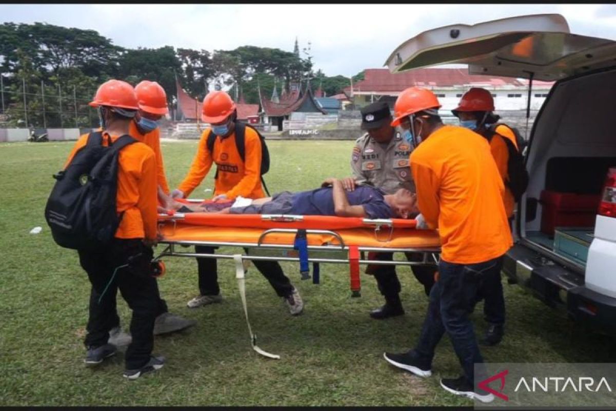 Basarnas beri pelatihan nagari rawan bencana di Tanah Datar