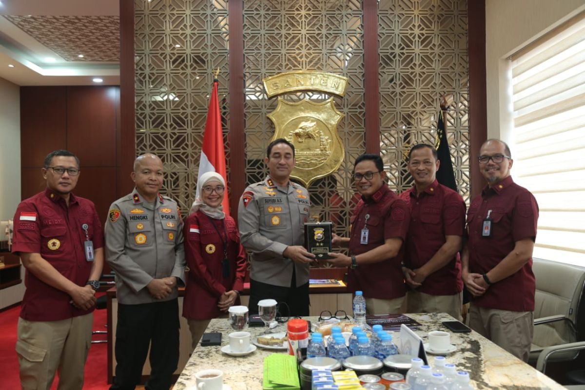 Kemenkumham Banten jalin koordinasi dengan Kapolda Banten