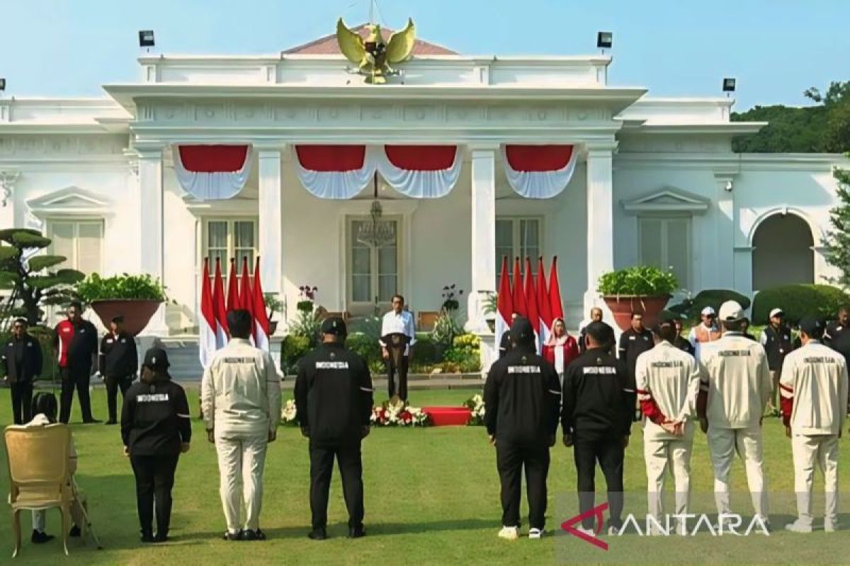 Presiden Jokowi sampaikan terima kasih dan penghargaan kepada atlet Olimpiade