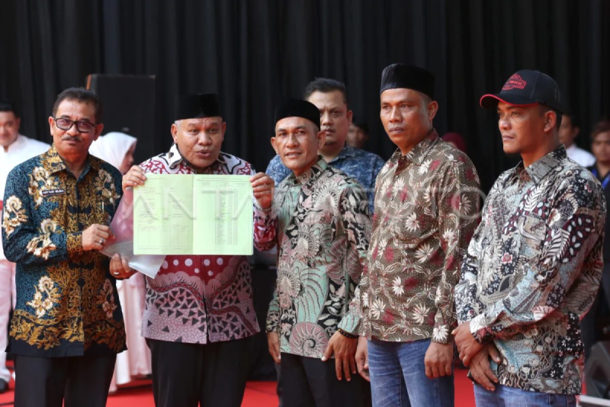 BRA serahkan lahan untuk 100 eks kombatan GAM Aceh Jaya