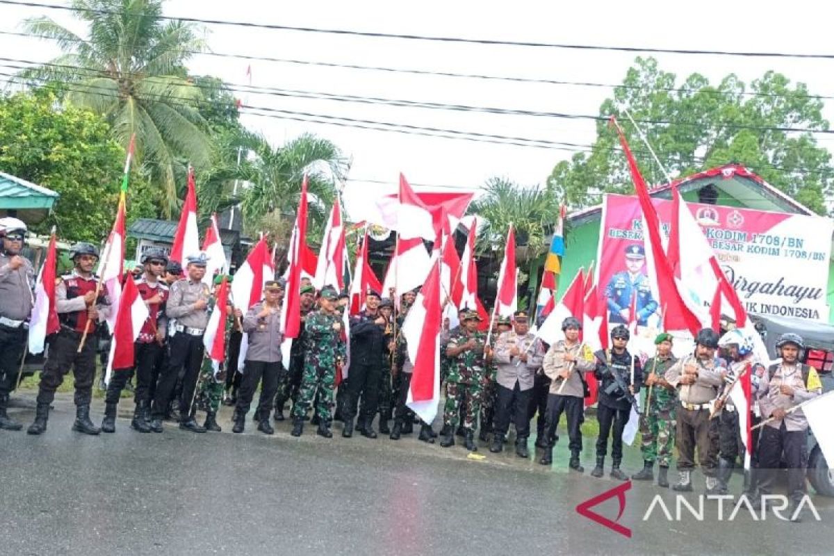 Dandim 1708 Biak: Pawai Merah Putih gelorakan jiwa patriotisme anak muda