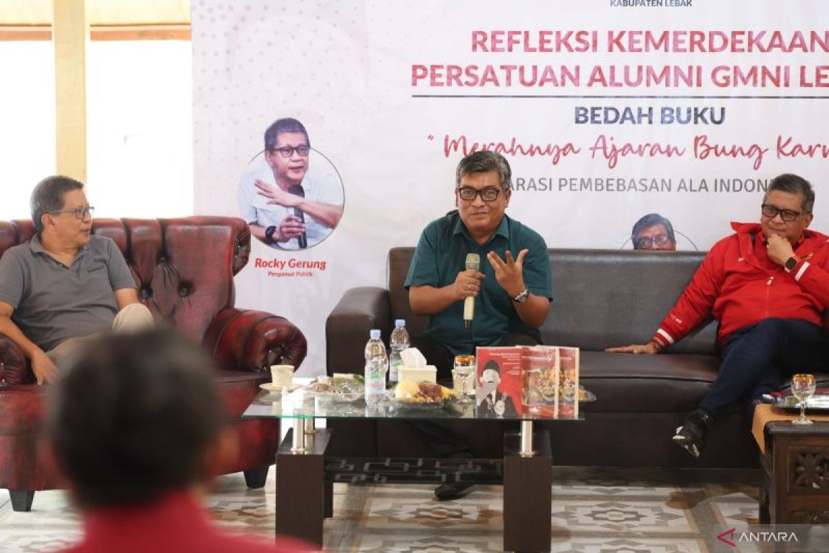 PDIP: Buku Merah Bung Karno pedoman rakyat lawan ketidakadilan