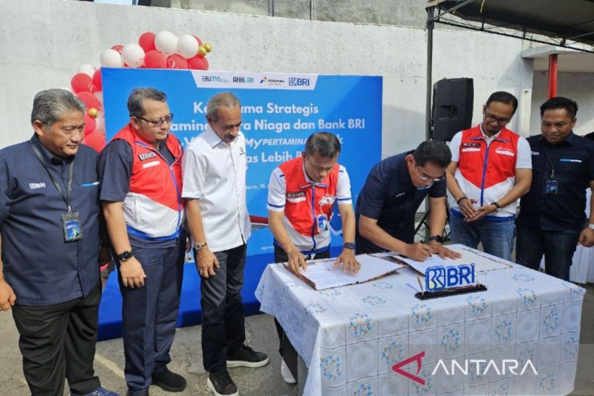 Pertamina gandeng BRI hadirkan pembayaran digital di setiap SPBU