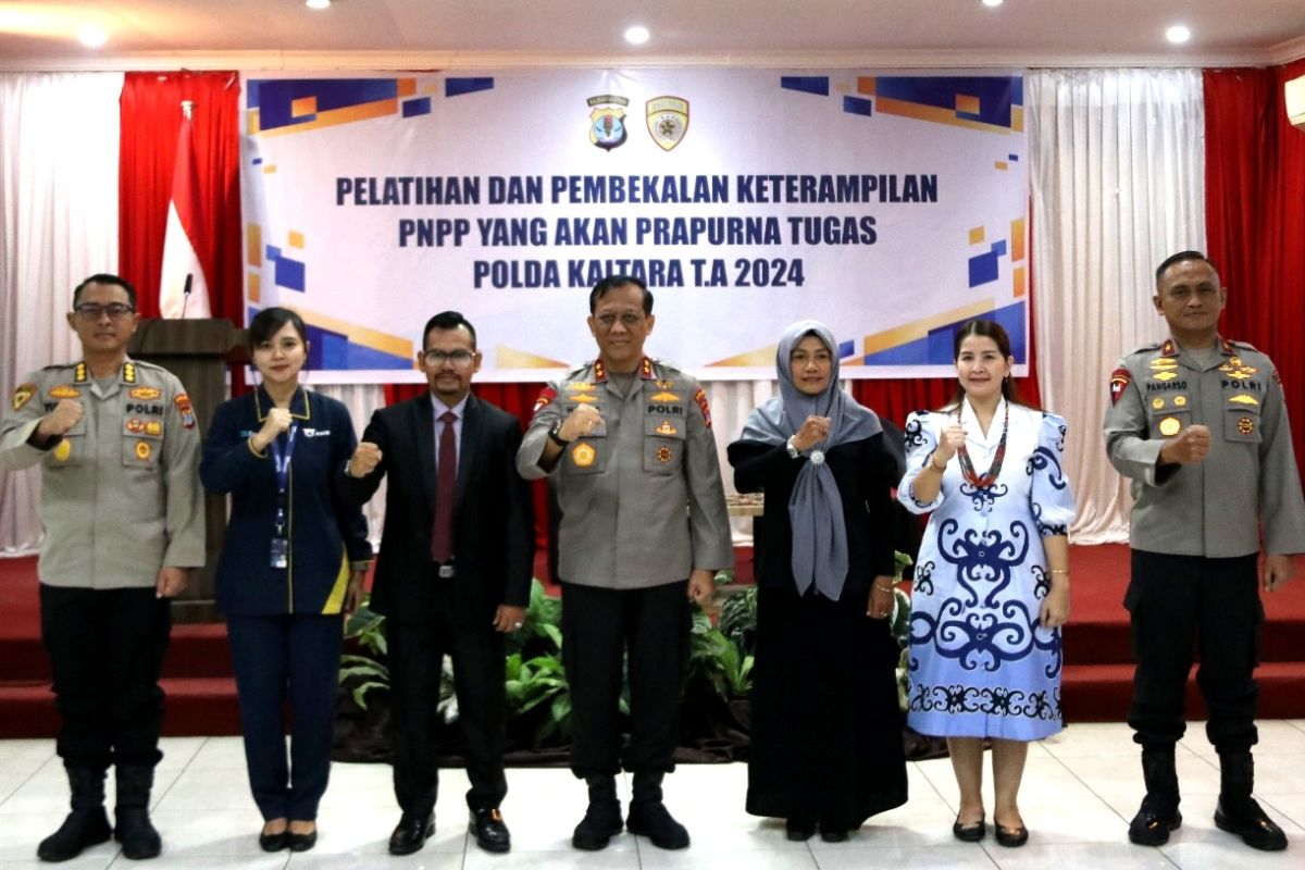 Kapolda Kaltara buka Pelatihan dan Pembekalan KeterampilanPrapurna Tugas 2024