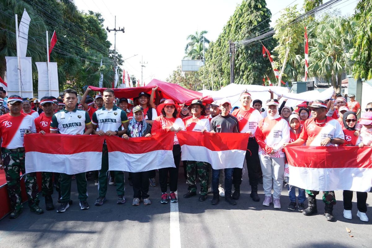 Pemkot Kediri gandeng pemuda kirab bendera Merah Putih