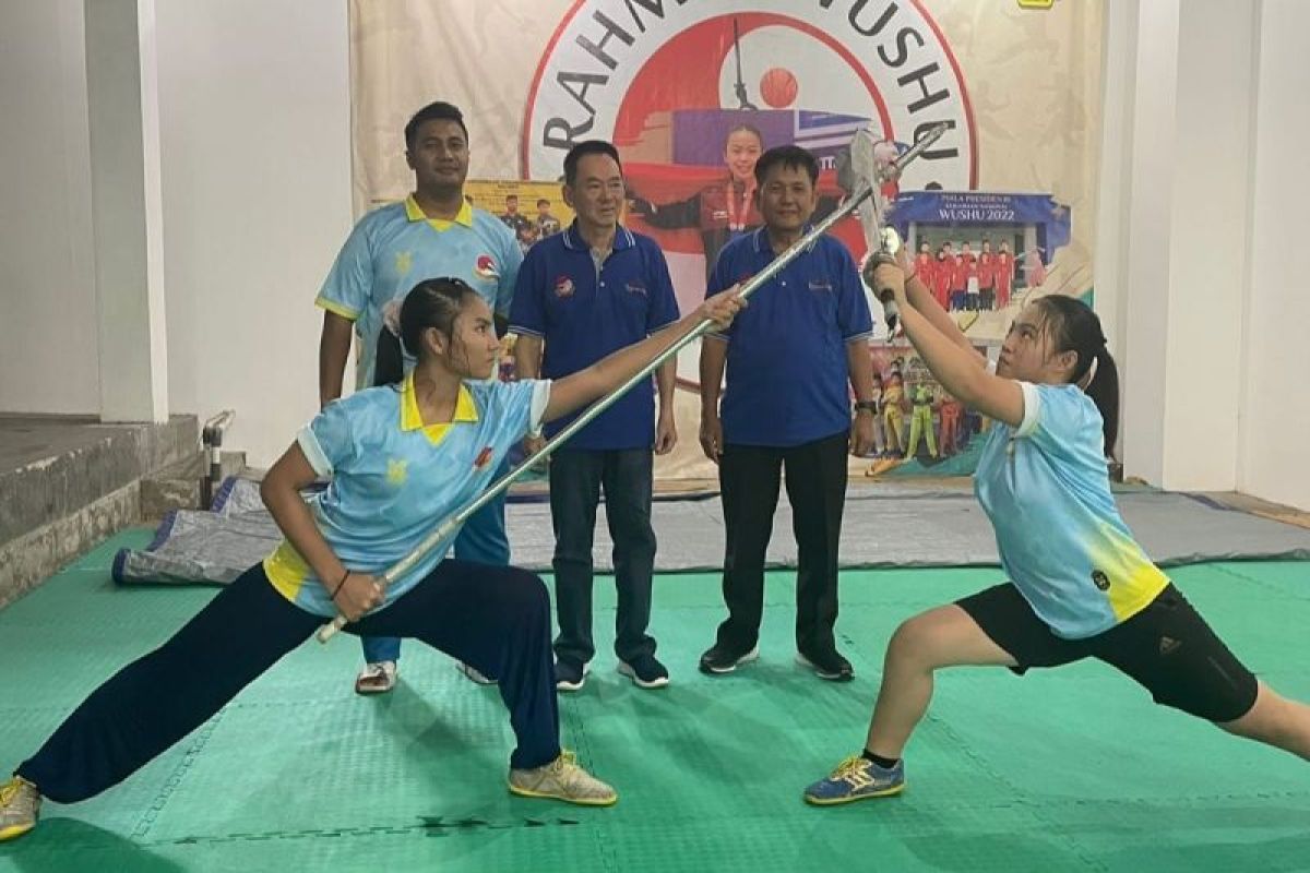 Jelang PON 2024, enam atlet wushu Lampung latihan di Jakarta