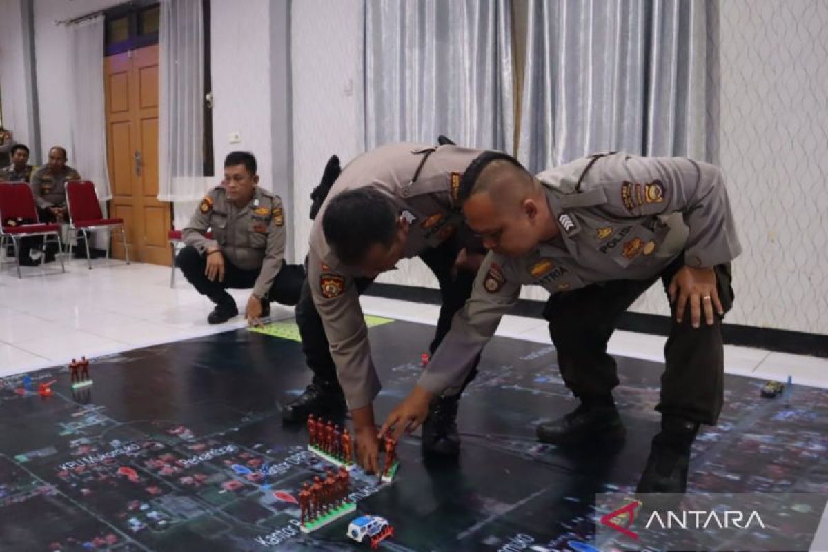 Polres Mukomuko gelar simulasi Simpamkota lewat permainan