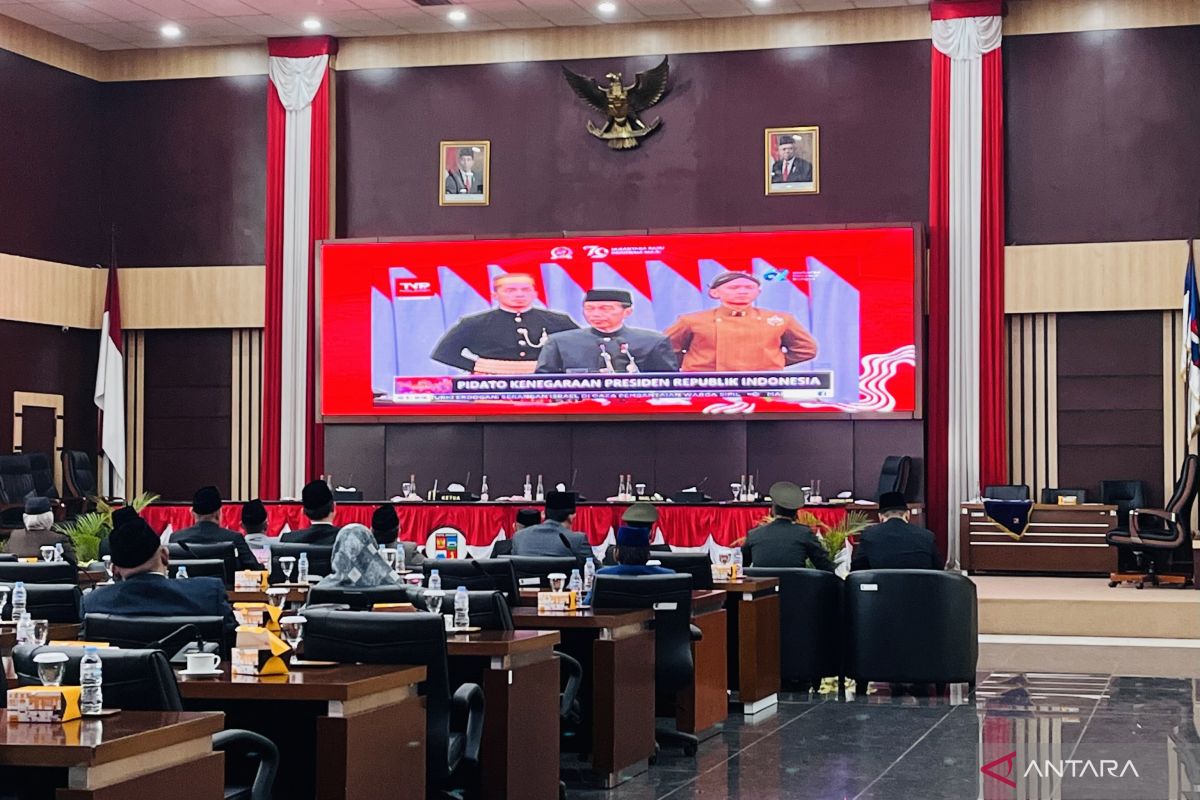 DPRD Kota Bogor gelar rapat paripurna dengarkan pidato kenegaraan