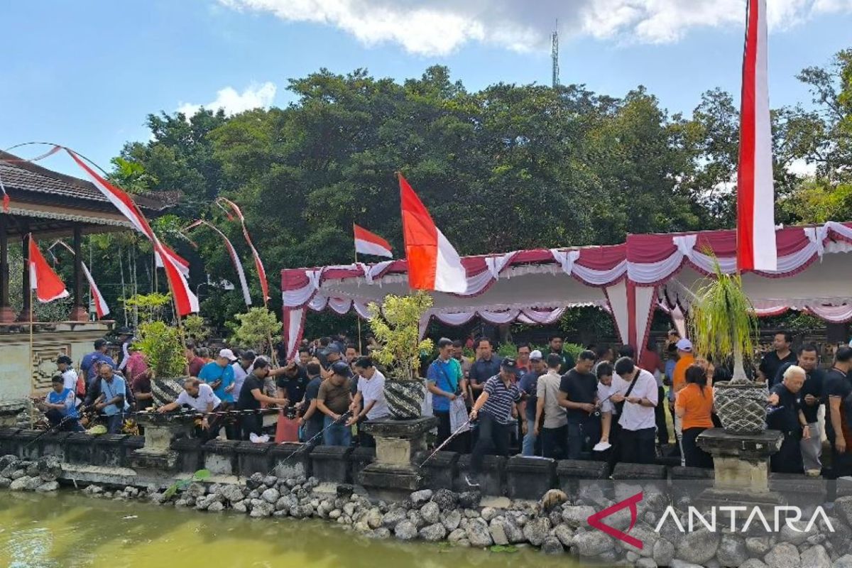 DPRD Bali dan eksekutif gelar mancing berhadiah sambut HUT RI