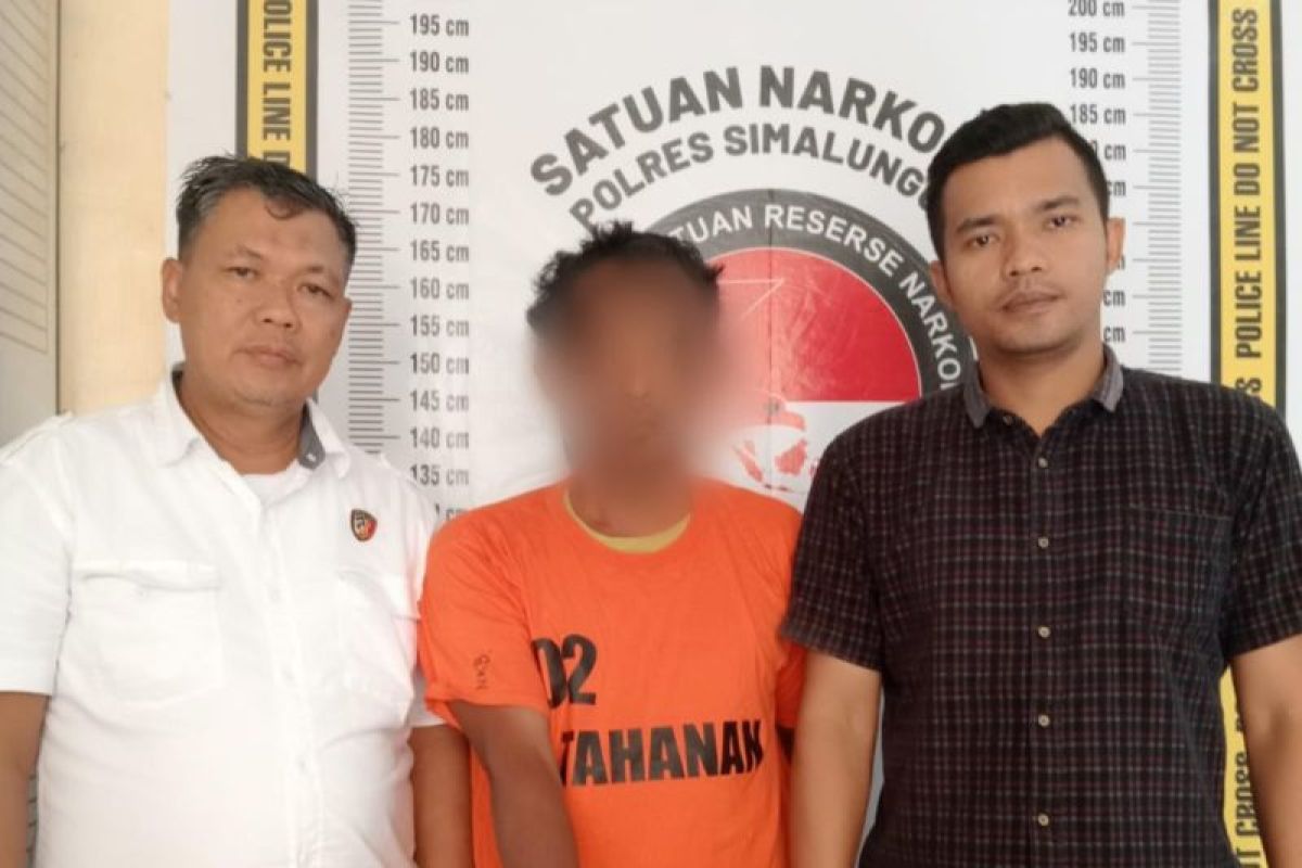 Polsek Saribu Dolok tangkap pengedar narkoba di kawasan stategis