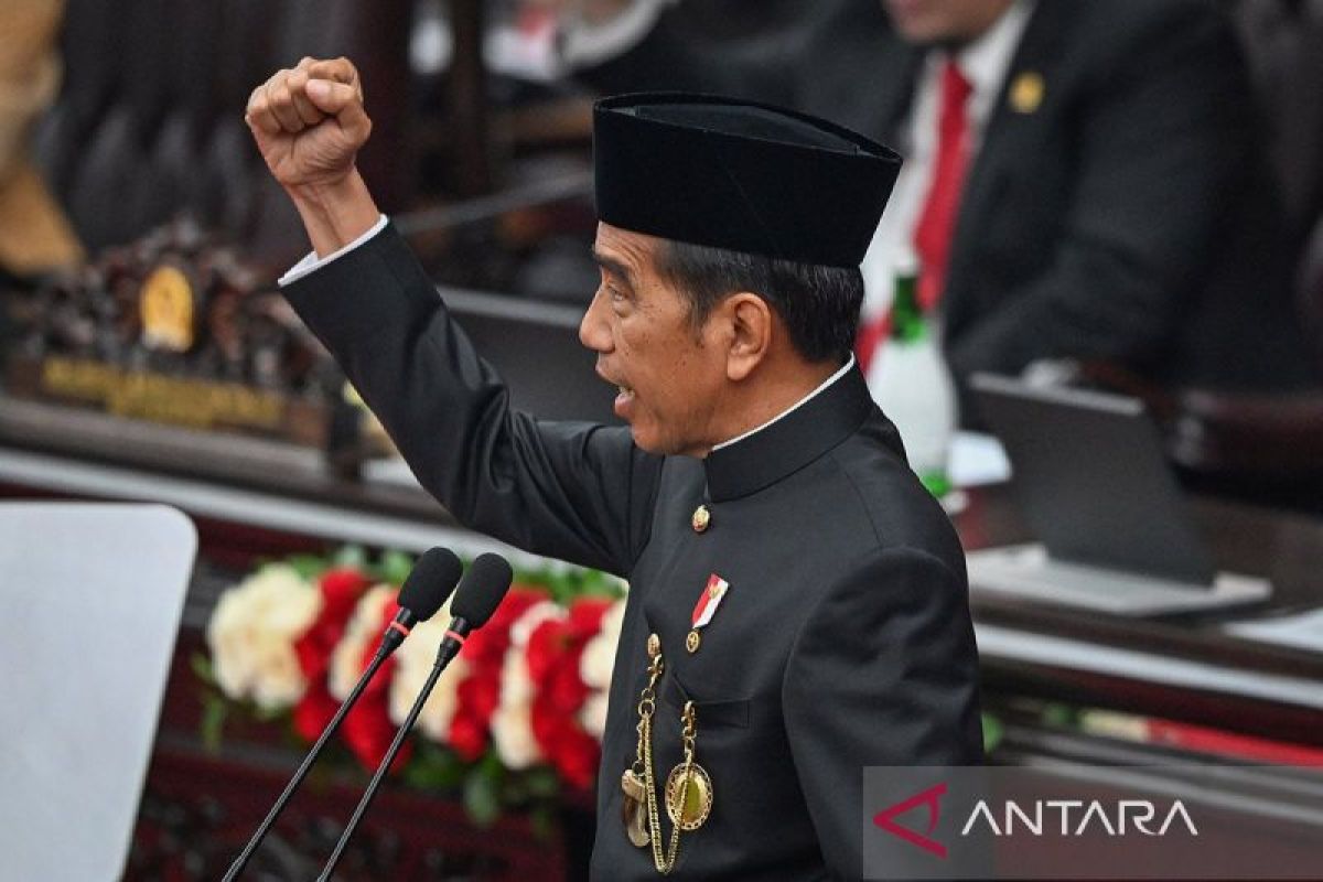 Joko Widodo berterima kasih atas penghargaan dari Presiden Palestina