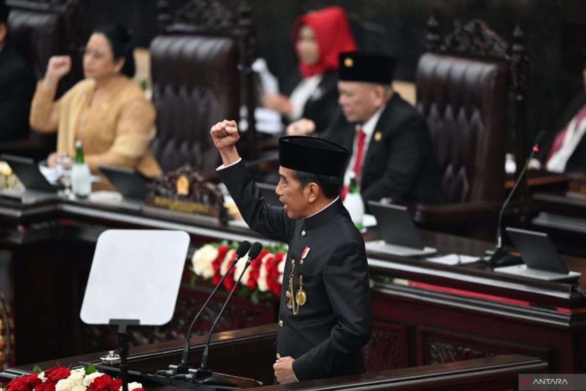 Pidato lengkap Presiden Jokowi pada Sidang Tahunan MPR 2024 - ANTARA News