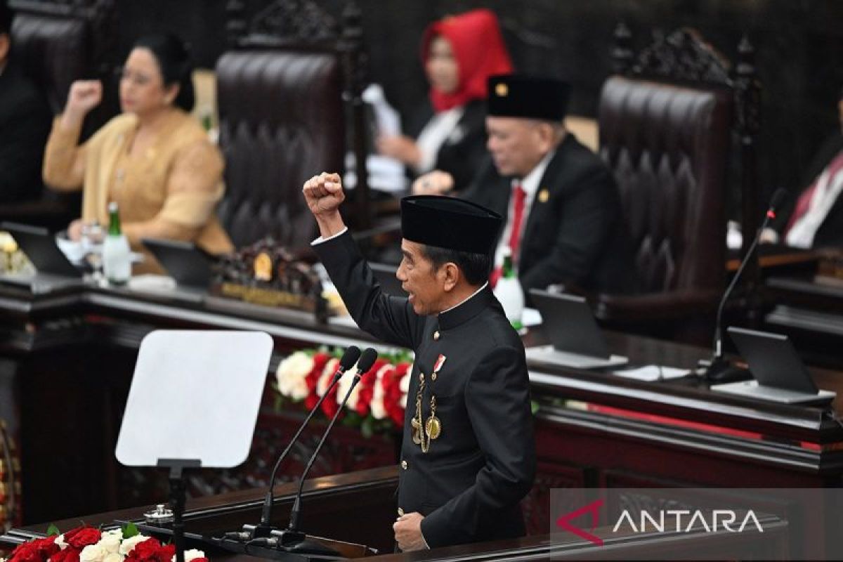 Jokowi highlights Indonesia-centric development in last decade