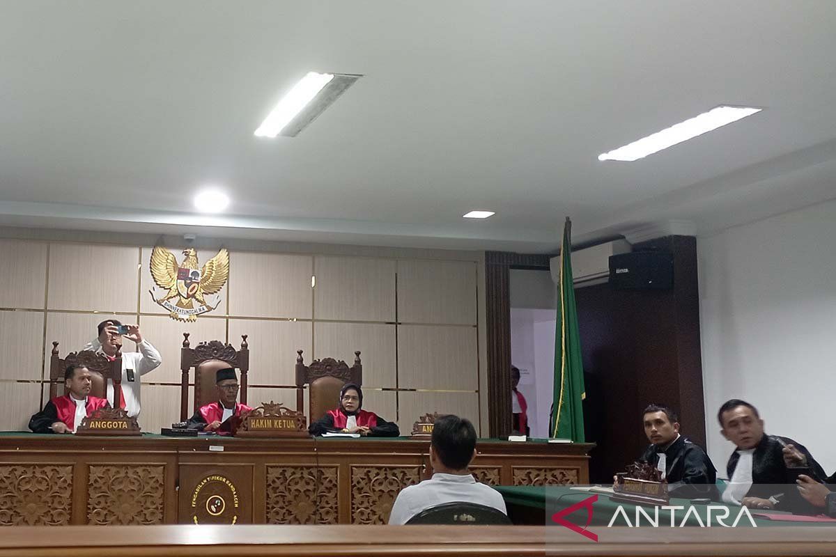 Kepala desa di Aceh Jaya divonis satu tahun penjara terkait korupsi pertanahan