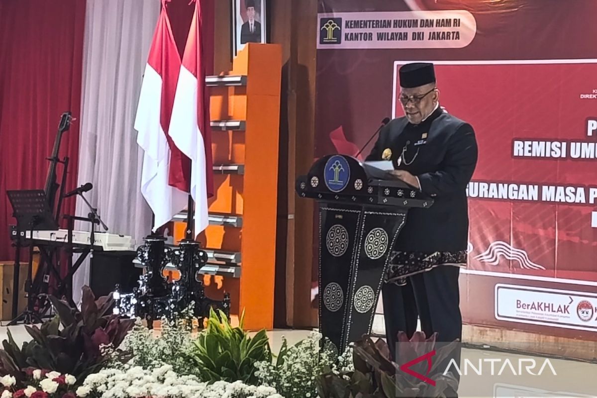 Kemenkumham DKI harap 590 napi bebas di HUT RI produktif bangun negeri