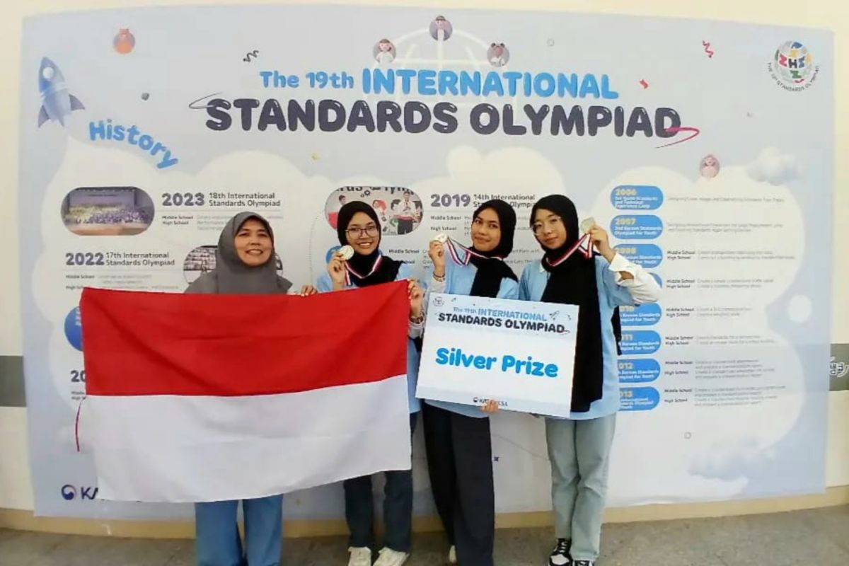 Tim Indonesia raih medali  pada olimpiade standar internasional