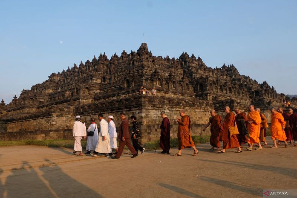 Instalasi chattra di stupa induk Candi Borobudur ditunda, Kemenag lakukan 7 upaya strategis