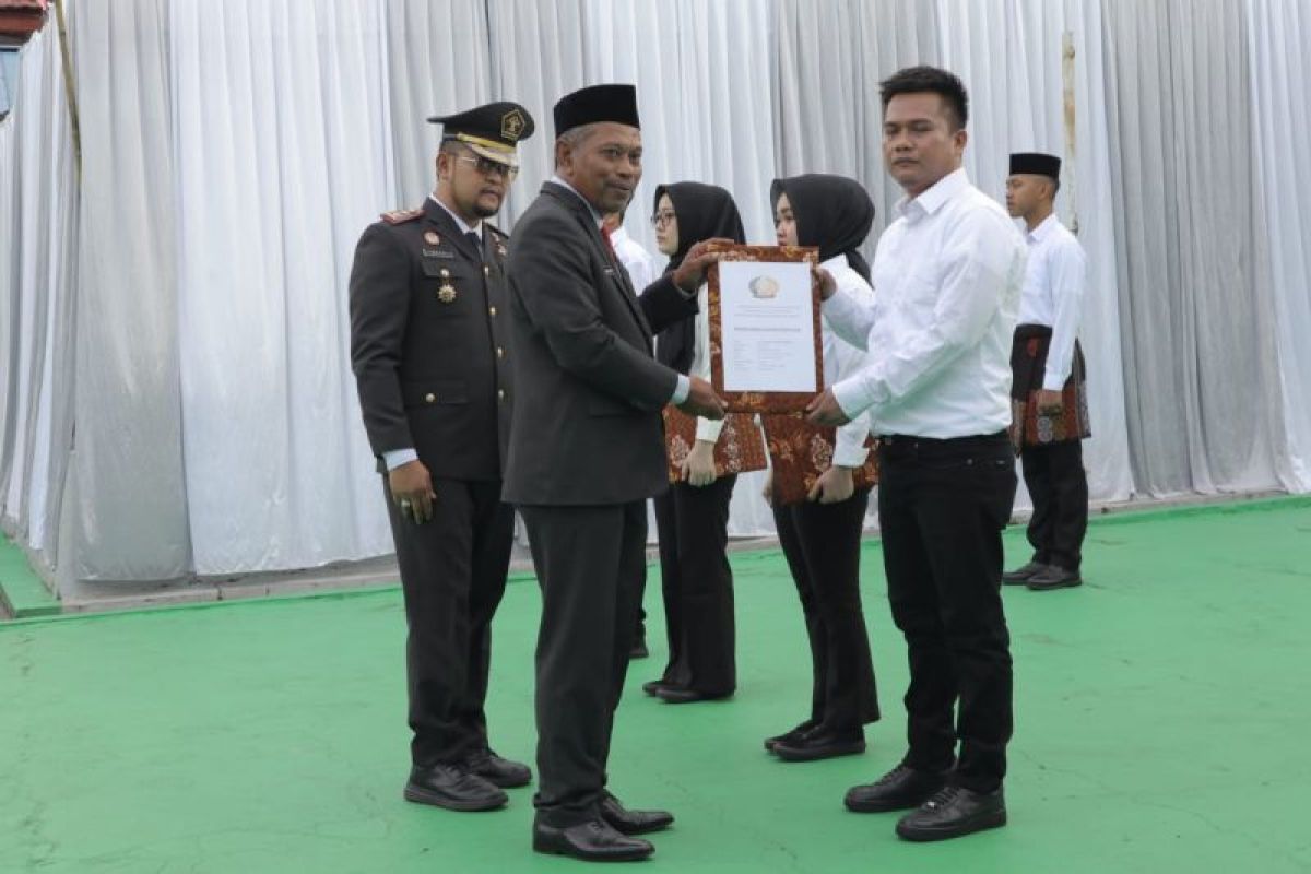 Dapat remisi HUT ke-79 RI, 10 napi Rutan Grogot langsung bebas