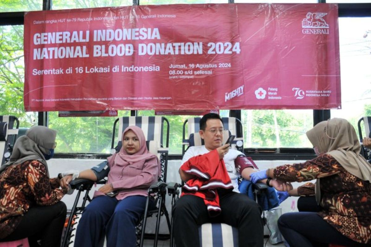 Generali Indonesia gelar donor darah serempak di 16 kota