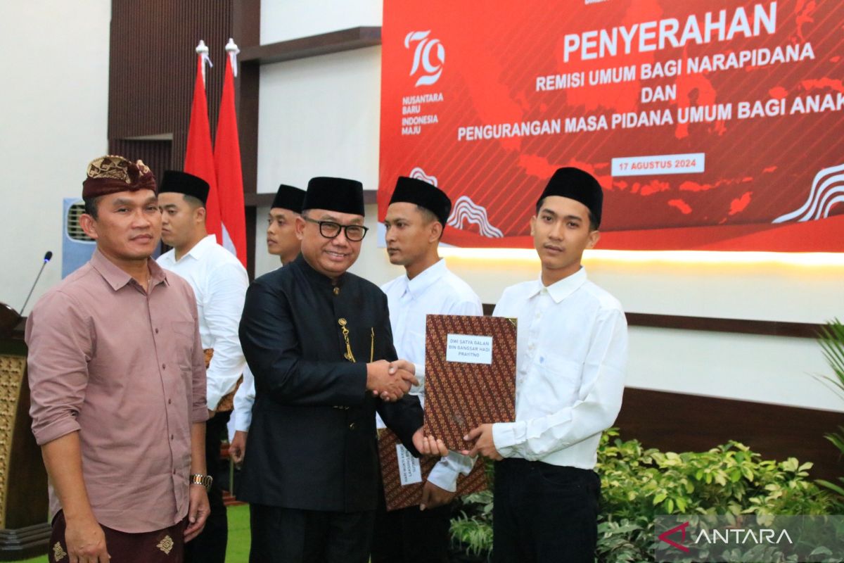 592 narapidana di Lapas Banyuwangi dapat remisi HUT Ke-79 RI