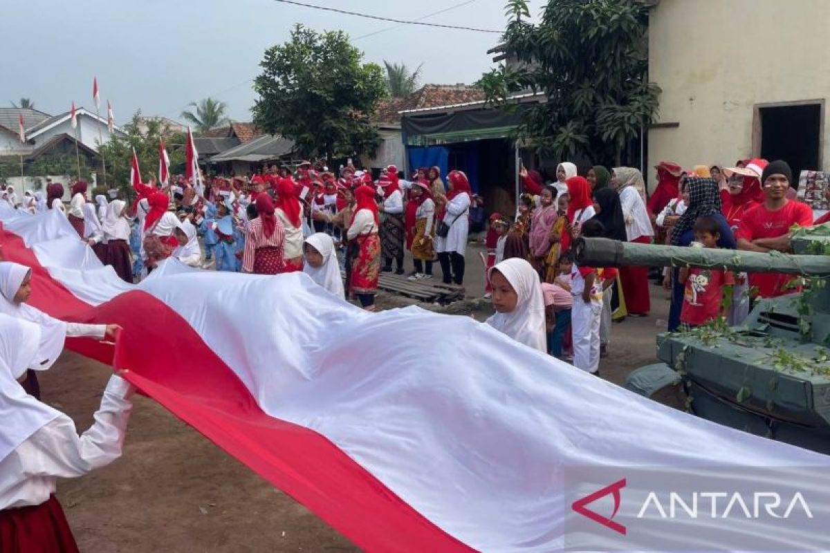 Warga Kasemen Serang gelar drama kolosal masa perjuangan kemerdekaan