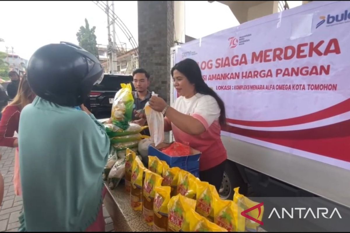 Bulog Siaga Merdeka amankan pangan di Sulawesi Utara