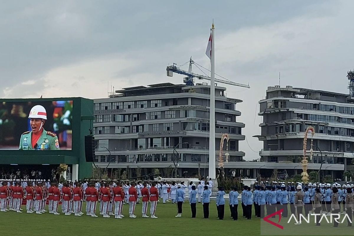 Presiden Jokowi berterima kasih, upacara HUT RI di IKN berjalan baik