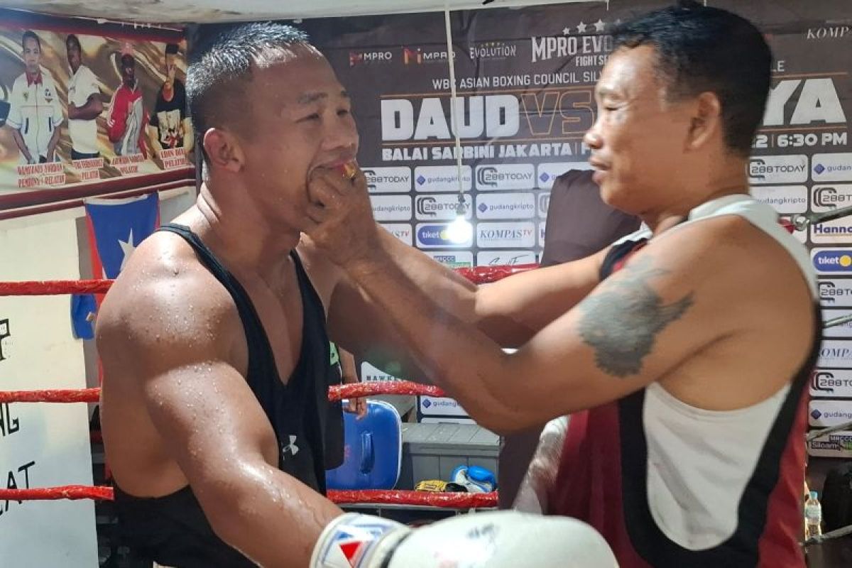 Persiapan Daud Yordan melawan petinju asal Argentina