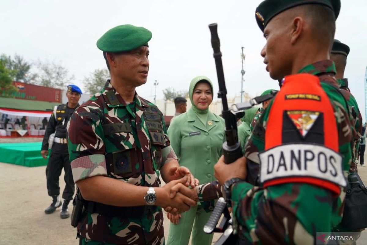 450 prajurit Macan Leuser pulang ke Aceh usai 16 bulan bertugas di Papua