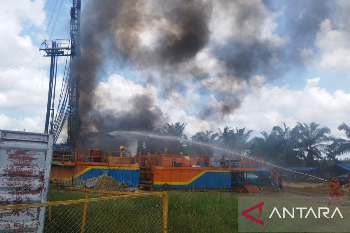 BREAKING NEWS: Rig Pertamina EP Rantau di Aceh Tamiang terbakar