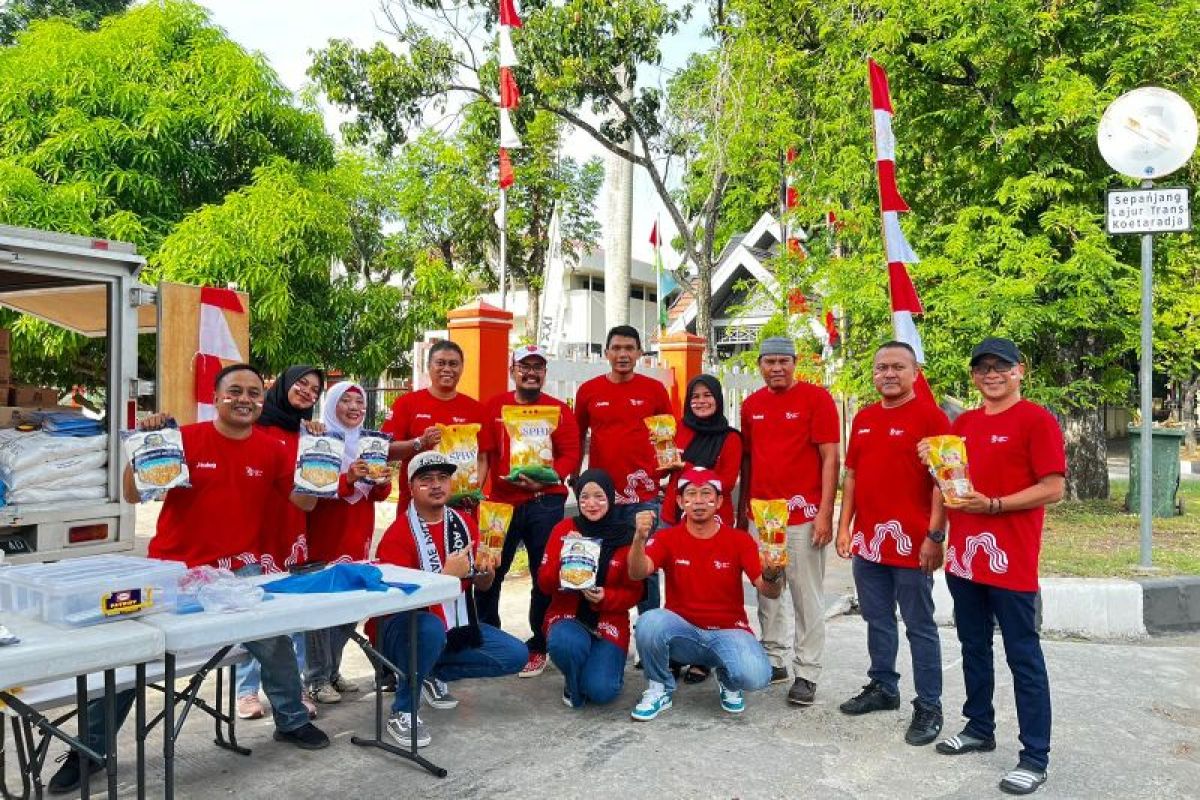 Bulog Aceh siaga merdeka di tiga titik