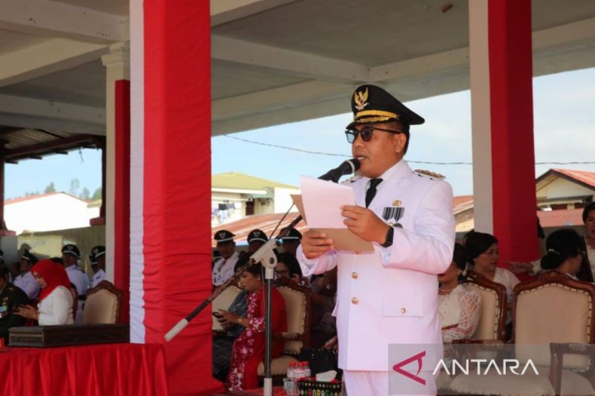 Pj Bupati Taput paparkan kinerja saat jadi Irup HUT RI ke-79