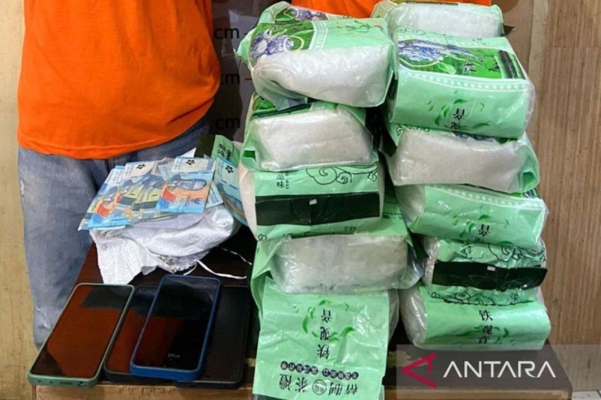 Polisi gagalkan peredaran 20 kg sabu-sabu asal Aceh