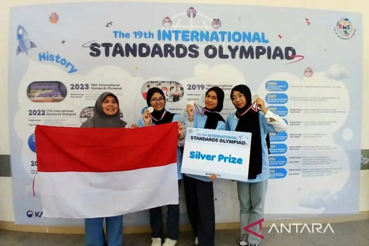 Tim Indonesia raih medali pada olimpiade standar internasional